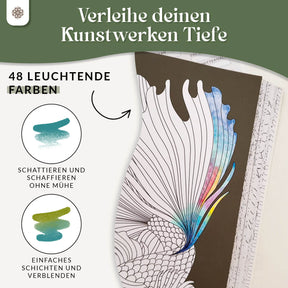 "Malzauber" - XXL Sparbundle zum Malen mit 100 Motiven