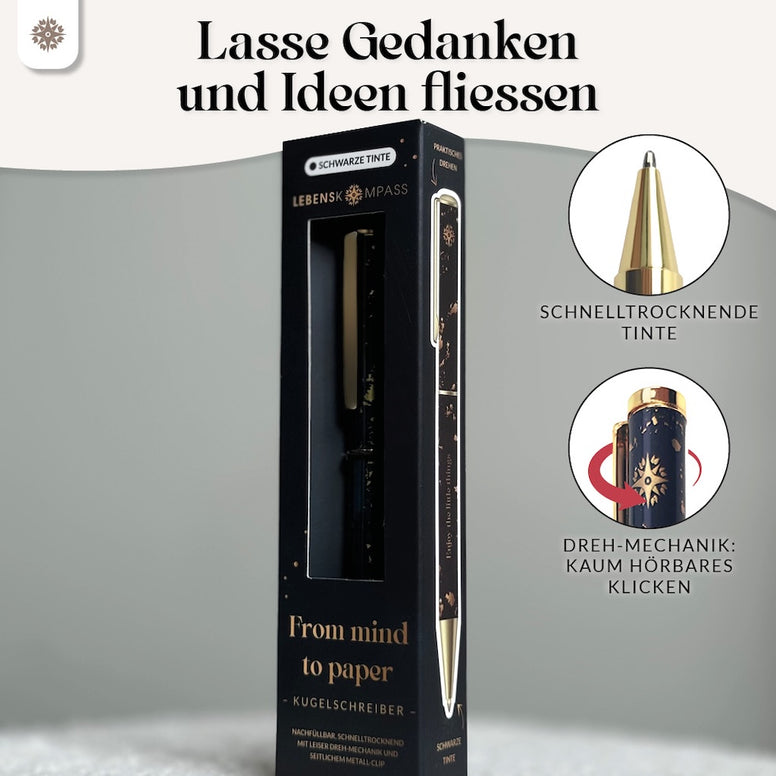 #stil_schimmer schwarze tinte