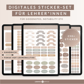 Digitales Sticker-Set - PDF mit Hyperlinks
