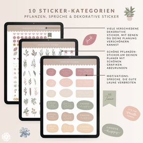 Digitales Sticker-Set - PDF mit Hyperlinks