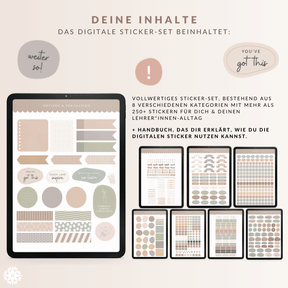 Digitales Sticker-Set - PDF mit Hyperlinks